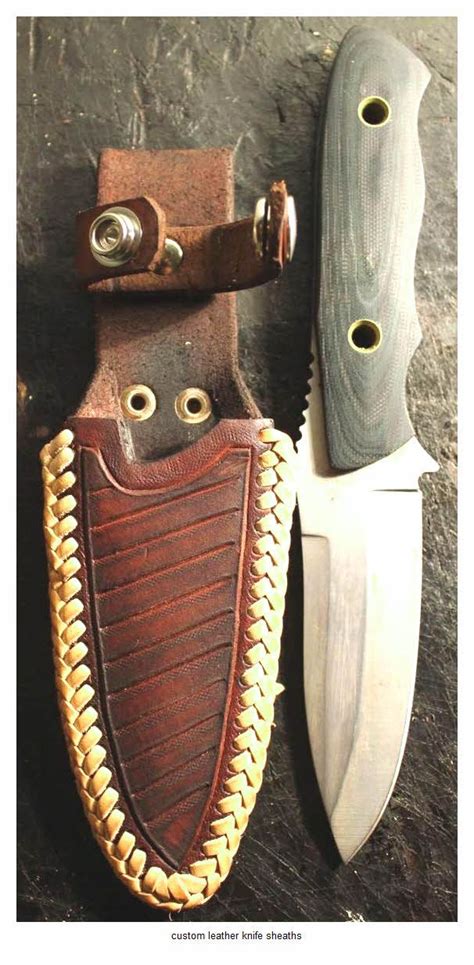 28 Various Custom Leather Knife Sheath Designs | Knife sheath, Knife, Custom leather