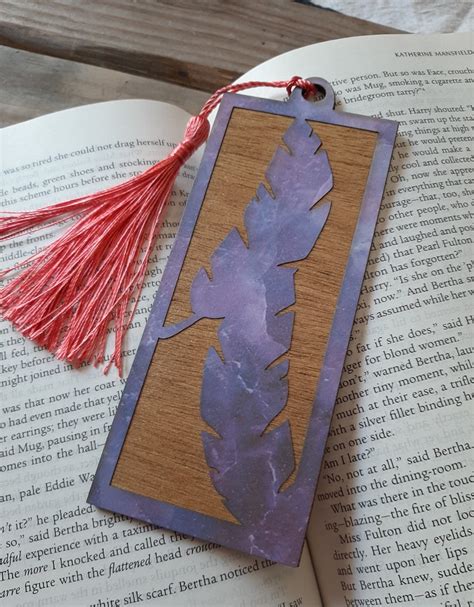 Wooden Bookmark Set Laser Cut Bookmarks Bookmark Set Wooden - Etsy