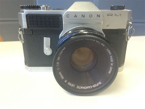 CANON Canonflex RM 35mm movie camera SUPER CANOMATIC R 50mm f/1.8 LENS Canon flex - Catawiki