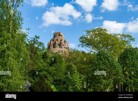 Leipzig Monument to the Battle of the Nations Stock Photo - Alamy