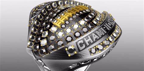 Model of the Week: Super Bowl 50 Ring by Diego Taccioli - SolidSmack