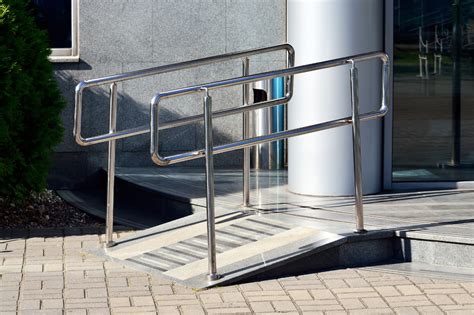 Ada Ramp Flush Mount Handrail - legsploaty