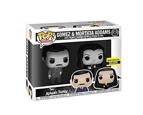 Funko Pop Gomez & Morticia Addams: The Addams Family 2 Pack - MKP ...