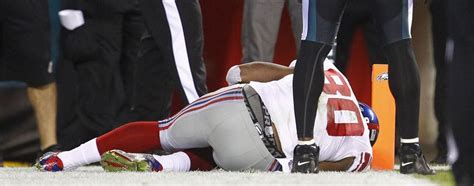 Fan says he was not cheering Victor Cruz's injury, despite what photo in NY Daily News implies ...