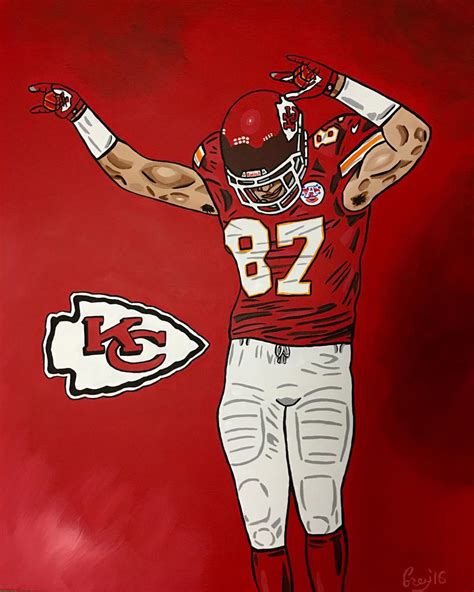 Travis Kelce by Coreyoness on DeviantArt