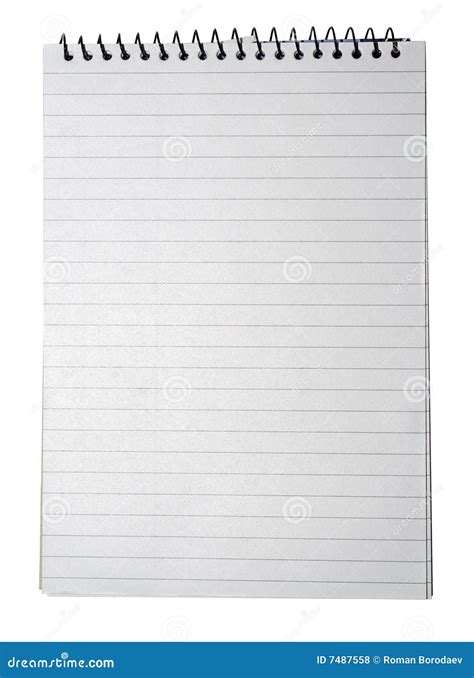 Notebook Lined White Paper Note Book Lines Texture Background Line Page ...