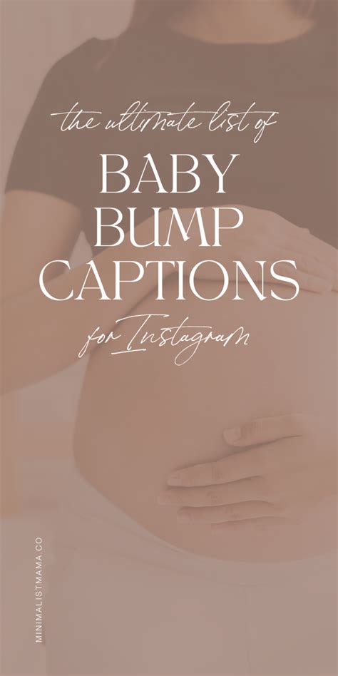 101+ *Adorable* Baby Bump Captions (That You Need To Steal)