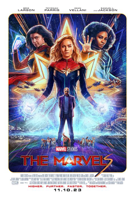 The Marvels- Check Out the New Poster and Trailer #TheMarvels - Mom Does Reviews