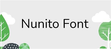 Nunito Font Free Download