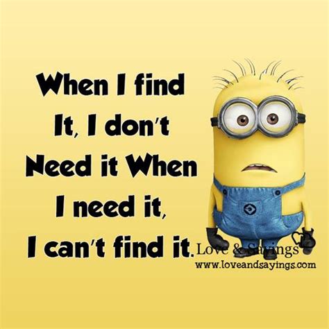 I can’t find it – Love and Sayings