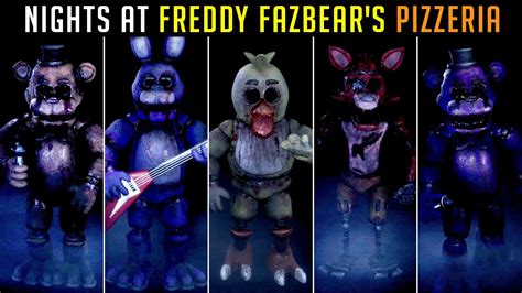 Nights at Freddy Fazbear's Pizzeria - All Jumpscares, Extras, Ending ...