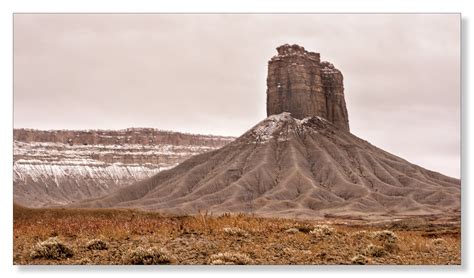 Ute Mountain, a chimney rock in the rain, SW Colorado | Flickr