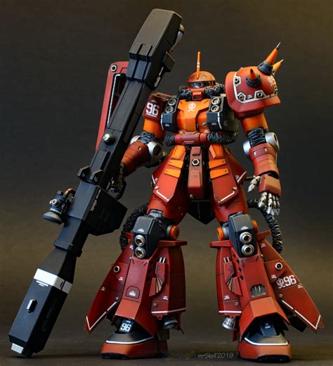 Custom Build: MG 1/100 Psycho Zaku MS-06R ZAKU II (Reuse „P” Device) Ver. Ka