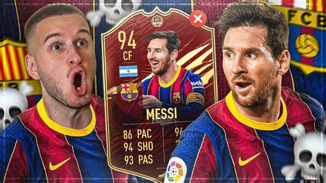 FIFA 21: MESSI INFORM SQUAD BUILDER BATTLE ☠️☠️ - YouTube