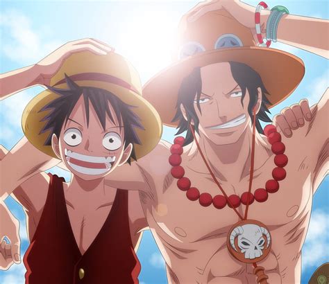 HD wallpaper: One Piece, Monkey D. Luffy, Portgas D. Ace ...