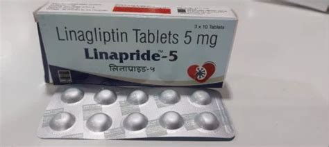 Linagliptin 5 Mg Tablets at Rs 150/stripe | Linagliptin Tablets in Surat | ID: 26538950248