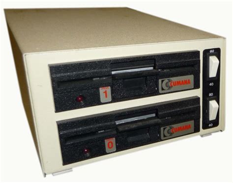 Cumana Twin 5.25-inch Disk Drive Unit - Peripheral - Computing History