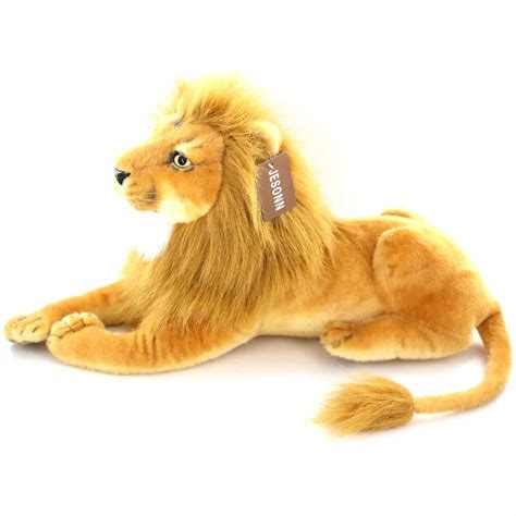 Aliexpress.com : Buy JESONN Realistic Stuffed Animals Lion Plush Toys ...