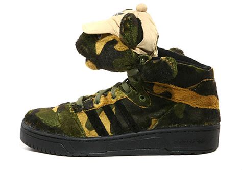 Jeremy Scott x adidas Originals Bear "Camo" - SneakerNews.com