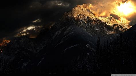 Dark Mountain Wallpapers - Wallpaper Cave