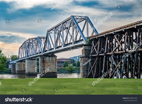 Train Bridge And Trestle Stock Photo 458381494 : Shutterstock