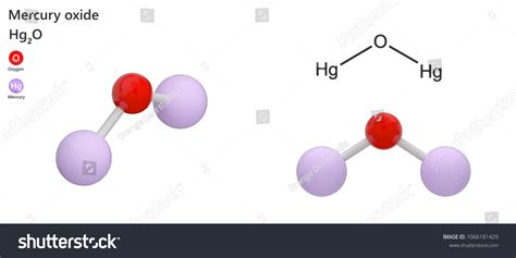 Mercury Oxide Inorganic Compound Formula Hg2o Stock Illustration 1066181429 | Shutterstock