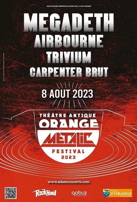 Orange Metalic Festival 2023 - 08/08/2023 - Orange - Théâtre Antique d ...