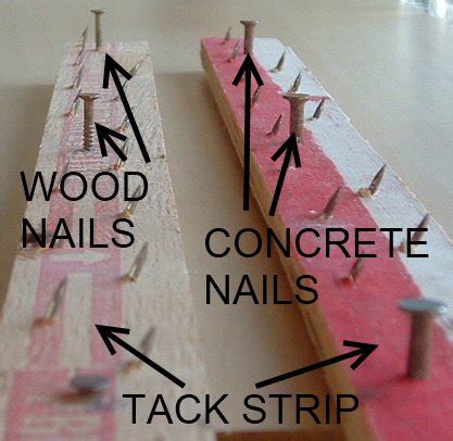 Carpet Tack Strip Sizes - Bios Pics