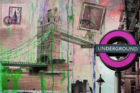 London underground Digital Art | Graphic wall art, London underground, Underground