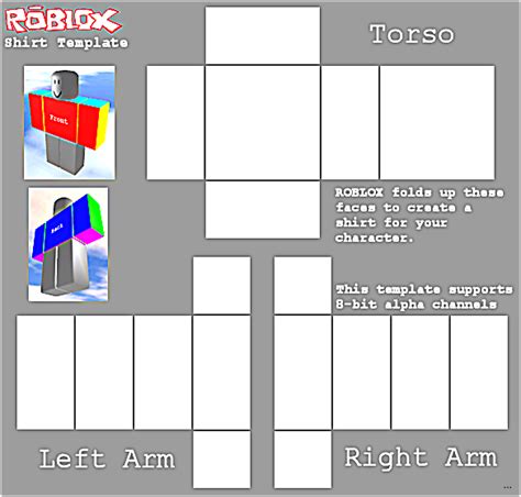 Transparent Roblox Shirt Templat | merrychristmaswishes.info