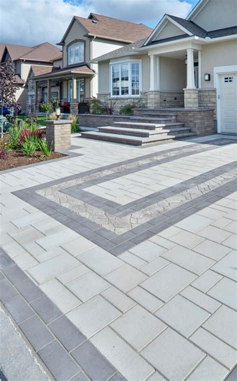 Modern Driveway Paving Design | Patio pavers design, Paving design, Modern driveway