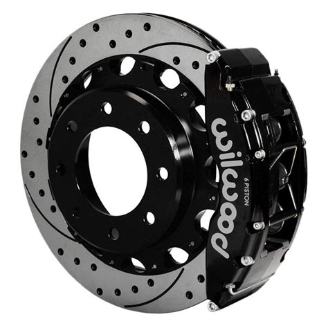 Wilwood® 140-9405-D - Chevy Silverado 2006 Street Performance Drilled and Slotted TC6 Rear Brake Kit