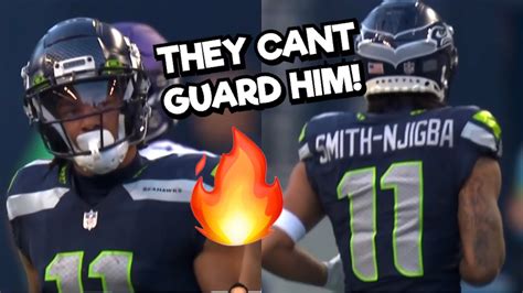 Jaxon Smith-Njigba NFL Debut 🔥 Seahawks Vs Vikings NFL Preseason highlights - YouTube