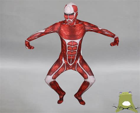 Attack on Titan Colossal Titan Zentai suit costume cosplay buy on Storenvy