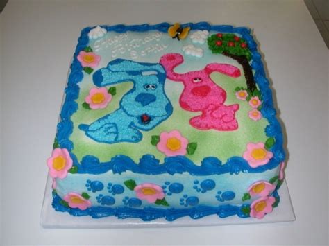 Blues Clues and Magenta — Children's Birthday Cakes | Boys first birthday cake, Birthday cake ...