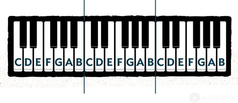 Piano Keys Labeled Full at Sandra Arriaga blog