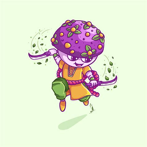 Fungus Character Illustration by Fahmi Yusuf on Dribbble