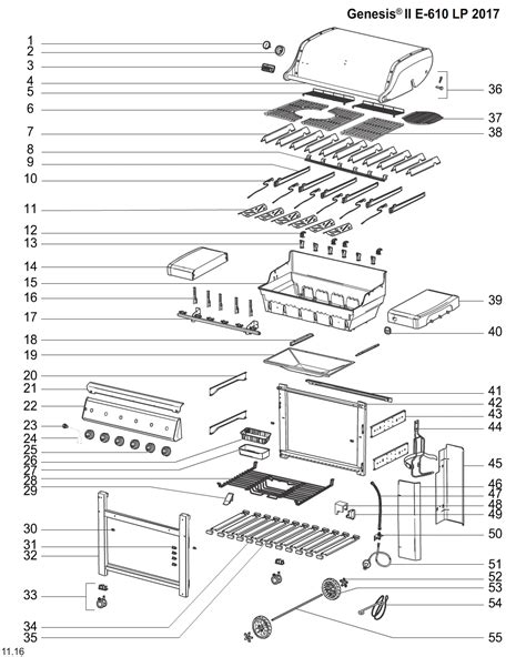 Weber Genesis 310 Grill Parts