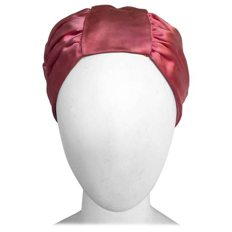 Pink Silk Turban For Sale at 1stDibs