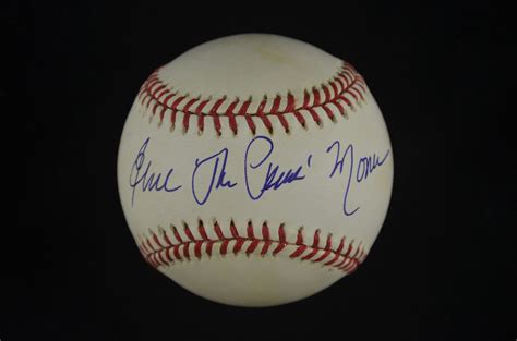 Lot Detail - Earl "The Pearl" Monroe Autographed Baseball