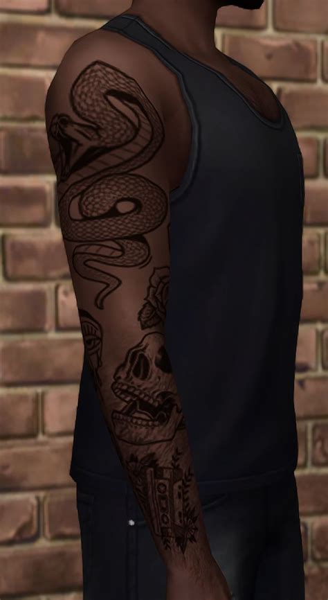 Sims 4 Maxis Match Tattoos