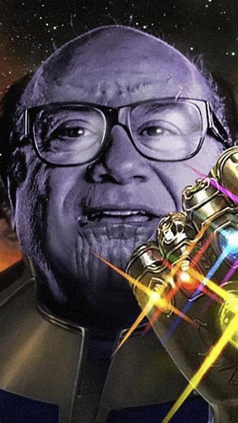 Thanny Devito, danny devito, thanos, HD phone wallpaper | Peakpx