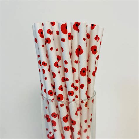 Poppy Paper Straws 100% Plastic Free And Eco Friendly By Paper Straw Group