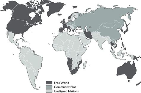 The world political map during the Cold War. Source: Huntington 1996 ...