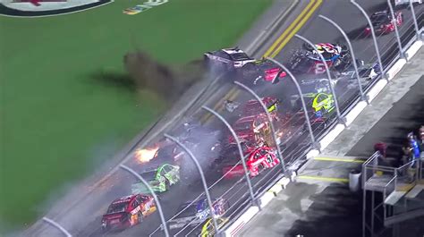 Crazy NASCAR Crash