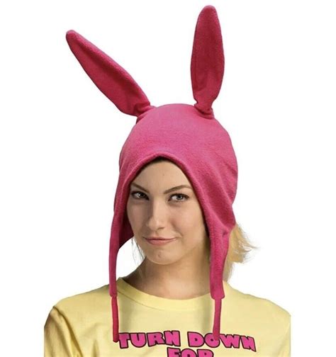 Bob’s Burgers Louise Bunny Hat Pink Costume Tv | eBay