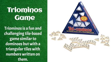 Triominos Game Rules And Instructions - Learning Board Games