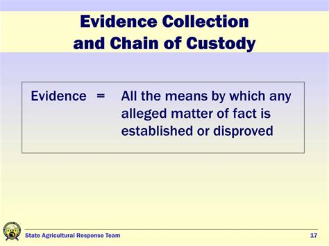 PPT - Evidence Preservation and Chain of Custody Issues PowerPoint ...