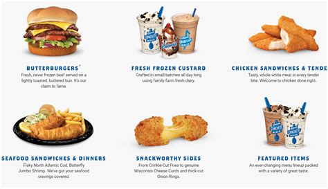 Culver's Menu and Burger Deals