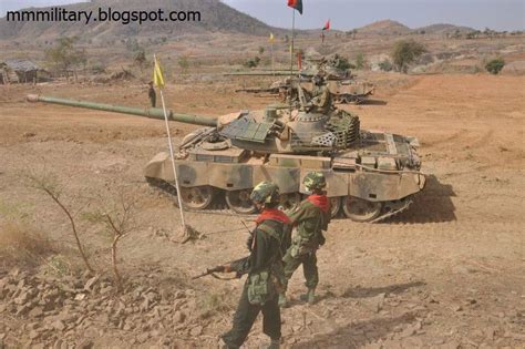 Myanmar Army showcasing Type-59 tanks and BTR-3U vehicles